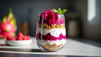 Dragon Fruit Parfaits Are Built For Summer Mornings