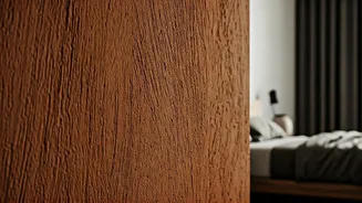 Terracotta Clay Accent Walls Bring Deep Earthy Vibes To Bedrooms