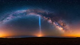 Stargazing Truths: The Cosmic Beams We Observe Left Centuries Ago