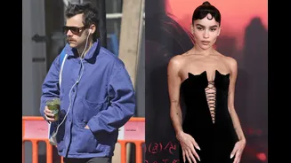 Zoë Kravitz e Harry Styles estão noivos, diz site