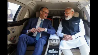 ‘Friendship Continues To Grow’: PM Modi, German Chancellor Carpool From Sabarmati Ashram