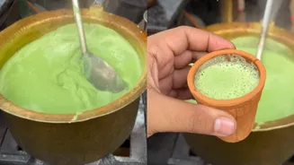 Lucknow’s ‘Garam Matcha’ Viral Video Leaves Internet Asking If ‘Matcha Pani Puri Is Next’