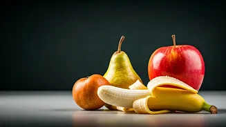 Apples, Pears And Bananas Compared