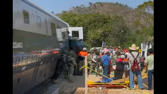 13 Dead, Nearly 100 Injured After Mexico's Interoceanic Train Derails; Rail Traffic Halted