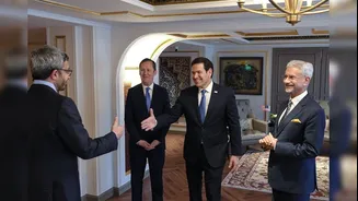 Rubio Meets Adani, Tata Sons Chiefs Ahead Of Reliance Jamnagar Visit