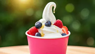 Frozen Yoghurt Is The Soft Summer Treat