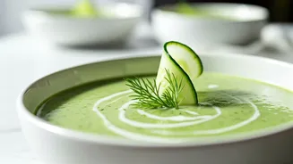 Effortless Cold Cucumber Soup for Weight Loss: A Refreshing Liquid Salad
