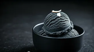 Charcoal Ice Cream Infused With Coconut Ash Goes Crazy Viral