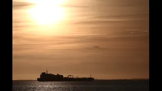 Iran Drone Strike Sets Oil Tanker Ablaze Off Dubai, Raises Spill Concerns