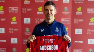 James Anderson signs one-year contract extension with Lancashire; set to play in 2026 season