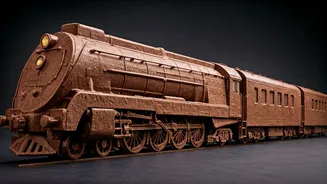 55-Meter Chocolate Train: A Sweet Guinness World Record!