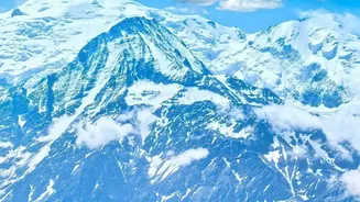 What Makes Mont Blanc’s Snowy Summit Gain And Lose Height Over Time