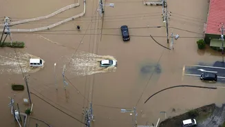 Japan: 'Unprecedented' heavy rain kills 4, thousands stranded at airport