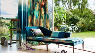 How to style your interiors with tie-dye throws