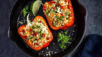 Inside Garlic And Coriander Dishes: Garlic-Coriander Flavours In Vegetarian Food