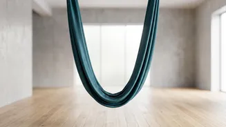 Aerial Yoga Requires Attention to Grip, Balance and Alignment