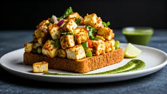 Besan Paneer Toast: A Protein-Packed, Bread-Free Indian Delight