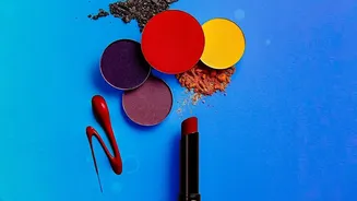 How Deep Red Beauty Trends Are Connecting Makeup Across Lips, Eyes And Cheeks