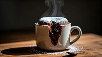 Why This Molten Lava Mug Cake Takes Only 2 Minutes
