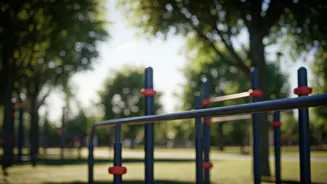 Tier 2 Cities Embrace Public Park Dynamic Calisthenics Jams