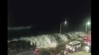 Heavy Rains Lash Andhra Pradesh, Odisha As Cyclone Arnab Landfall Continues