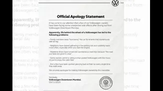 Why Volkswagen Dealership's 'Apology' To Customers Went Viral And Backfired Instantly