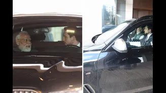 Royal Ride For Modi On Amman Visit: Crown Prince Al Hussein Drives PM To Jordan Museum