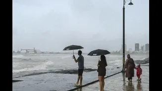 Weather Today: Mumbai, Thane See Heavy Rain, Punjab-Bihar On Alert, Delhi Dry