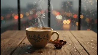 Rainy Evenings And Chai Cravings Share A Surprising Scientific Connection