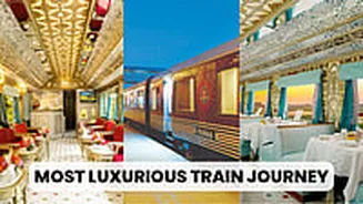 Inside India’s Most Luxurious Train: A Moving Palace On Wheels Where One Ticket Starts At ₹18,50,100