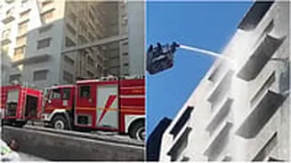 Major Fire Erupts At Surat Textile Market