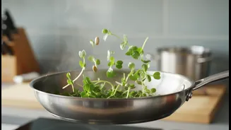 How Sautéing Micro-greens Enhances Monsoonal Diet Safety Profiles Without Sacuring Crunchy Textures