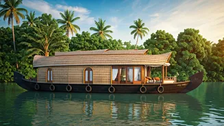 Book Secluded Houseboats On Nileshwar Backwaters For Romantic Couple Retreats