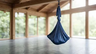 How Controlled Breathing Supports Focus During Aerial Yoga
