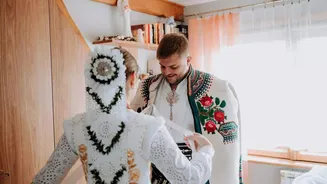 The importance of  willow crafts in Polish weddings