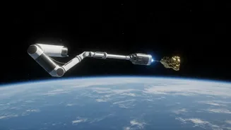 Why Low Earth Orbit Safety Relies On Magnetic Capture Tethers To Trap Space Debris