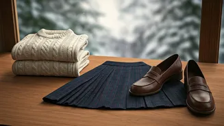 Janhvi Kapoor's Chic Swiss Style: Preppy Skirts & Cozy Layers on Holiday