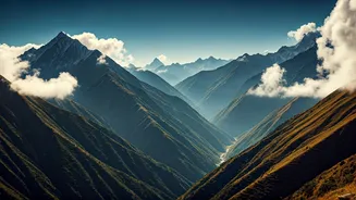 Cloud-Covered Mountains Make North India Magical