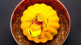 A Few Saffron Strands Can Lift the Colour of Potato Halwa