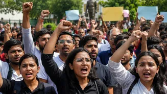 NEET Aspirants, Students Join Cross-State Protests Seeking Dharmendra Pradhan's Resignation