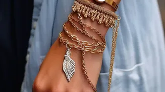 Maximalist Desi Jewellery Returns For Festive Fashion Puts The Spotlight On Stacked Jewellery