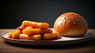 Tteokbokki And Cheese Garlic Buns Regular On Metro Menus