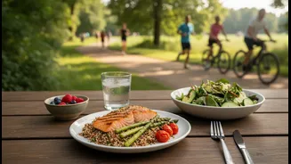 How readers can combine slower meals with balanced portions and activity with Eating Speed And Body Composition