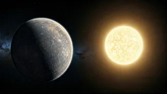 Mercury Slow Rotation Causes Staggering Fifty Nine Day Cycle