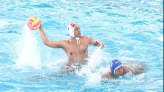 Foto: Tim Polo Air Putra Indonesia Menang Telak Atas Filipina di SEA Games 2025