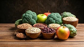 5 Fiber Foods for a Happy Gut: Gut Health Guide