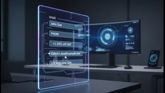How to structure contact details for seamless scanning on EzRecruit.ai platforms