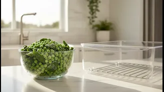 Frozen Peas And Spinach Can Add Vegetables When The Crisper Is Empty