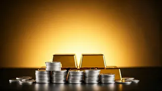 Gold and Silver Prices Fall Back