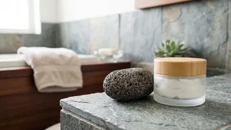 Foot Exfoliation Works Best When Dry Skin Is Softened First Brings Attention To Moisturiser After Exfoliation Helps Reduce Further Dryness